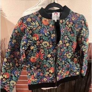 Appaman designer colorful children's bomber jacket size 12